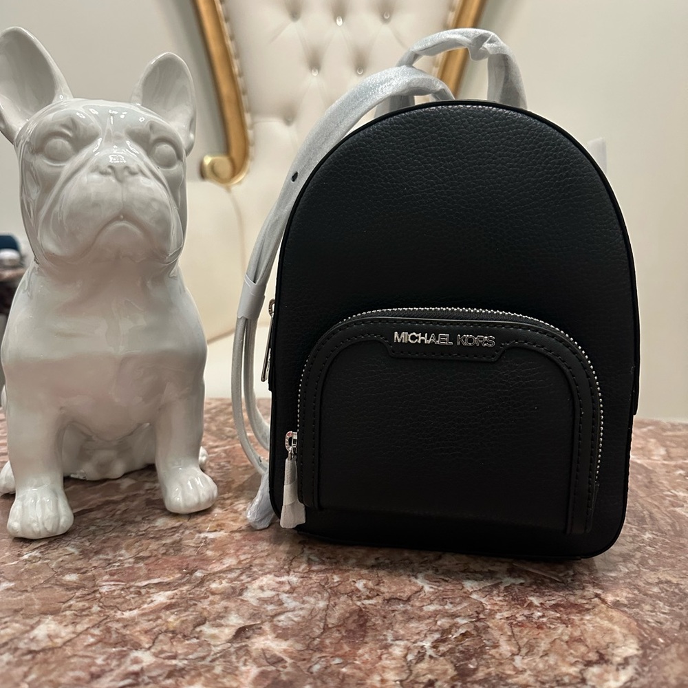 (MSRP $398) MICHAEL Michael Kors Black Mini Backpack - NWT
